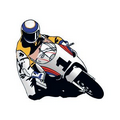 Racing Motorcycle Temporary Tattoo